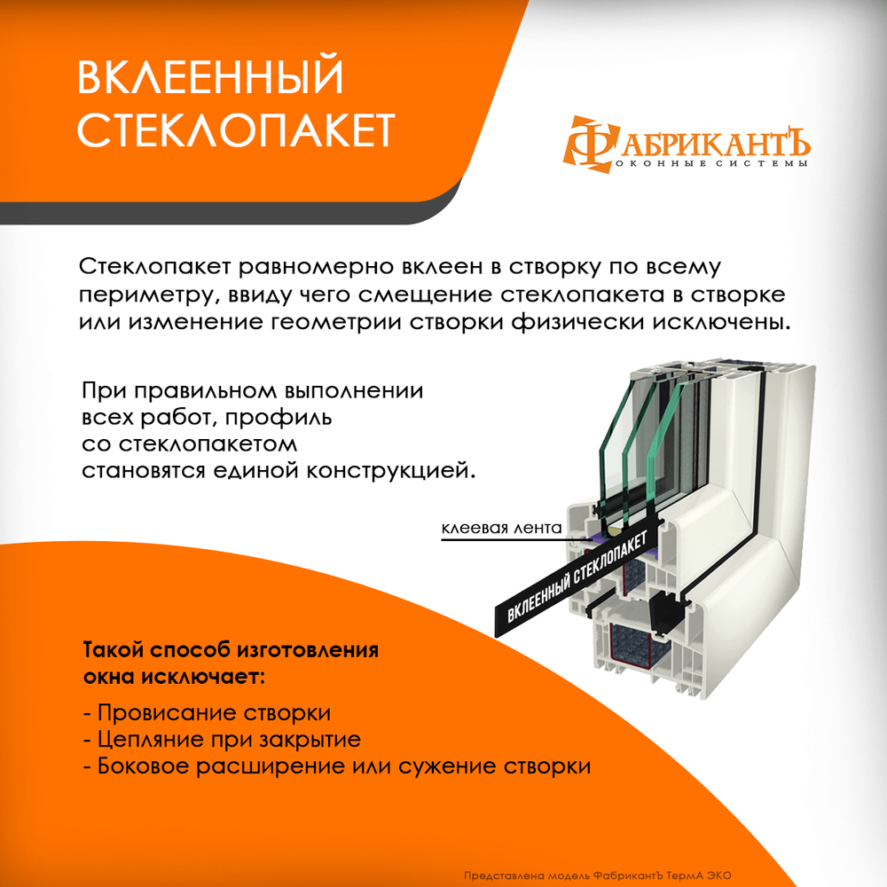 Пластиковое окно 900 х 900 ТермА Эко + Москитная сетка