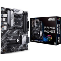 Материнская плата ASUS PRIME B550-PLUS, AM4/AMD B550/4xDDR4/2xPCI-Ex16/2xM.2/SB7.1/GLAN/DP/HDMI/ATX (90MB14U0-M0EAY0)