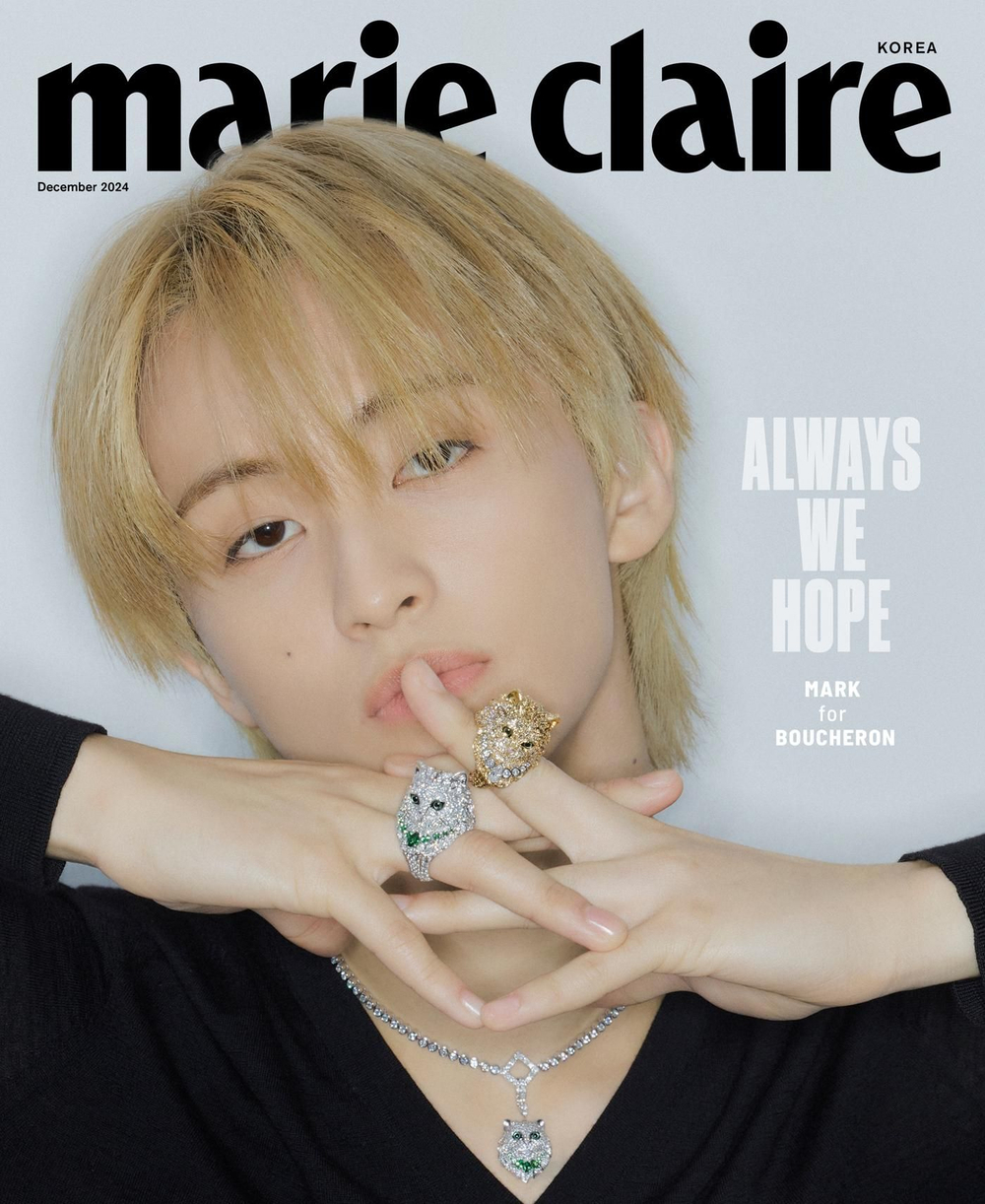 публикация MARIE CLAIRE - 2024.12 NCT MARK A Type
