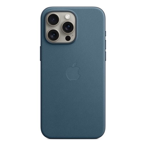 Чехол Apple FineWoven Case with MagSafe для iPhone 15 Pro Max Pacific Blue