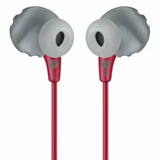 Наушники JBL Endurance RUN, mini jack 3.5 mm, red