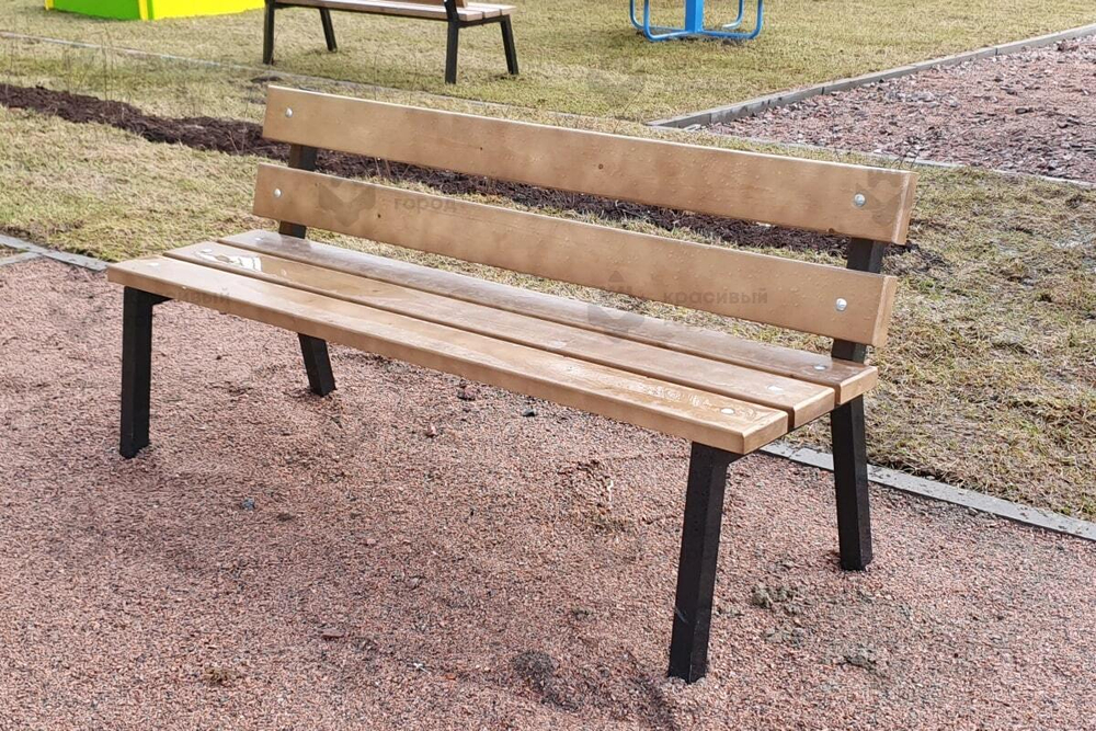 Скамейка металлическая тип-6