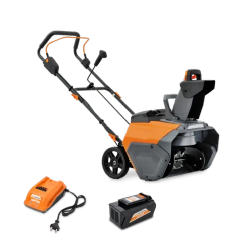 VILLARTEC WA4051 SET5 40В снегоуборщик аккумуляторный (1 x 5 Ач, ЗУ) ковш 51 см, выброс 8 м