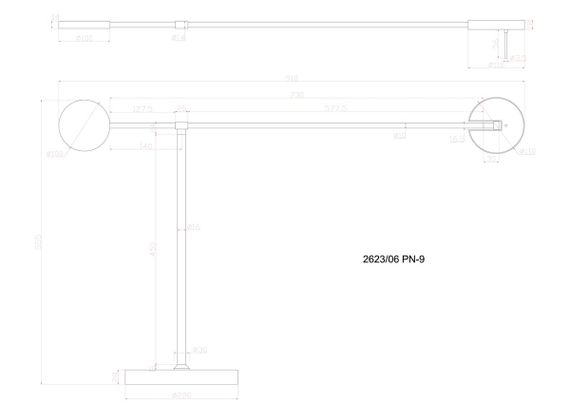 Торшер Divinare Malcone 2623/06 PN-9