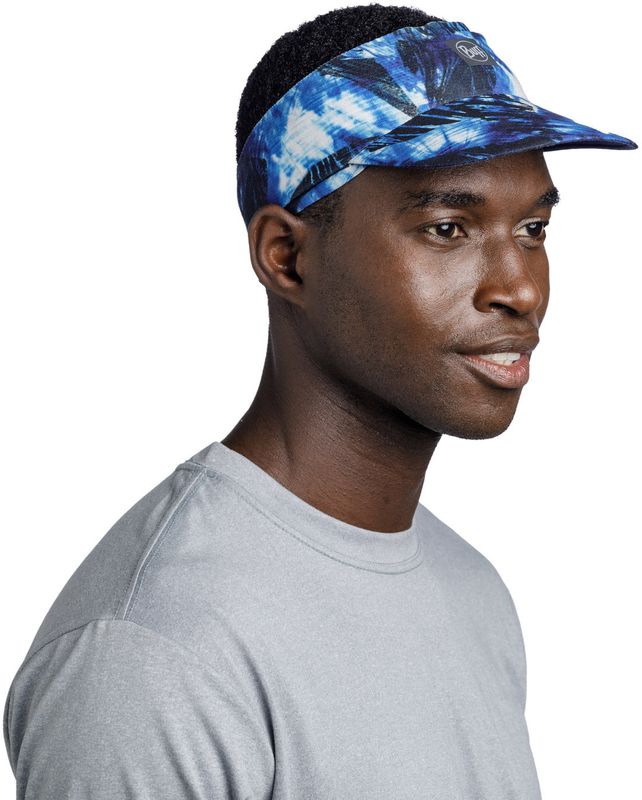 Спортивный козырек от солнца Buff Pack Run Visor Zat Blue Фото 2