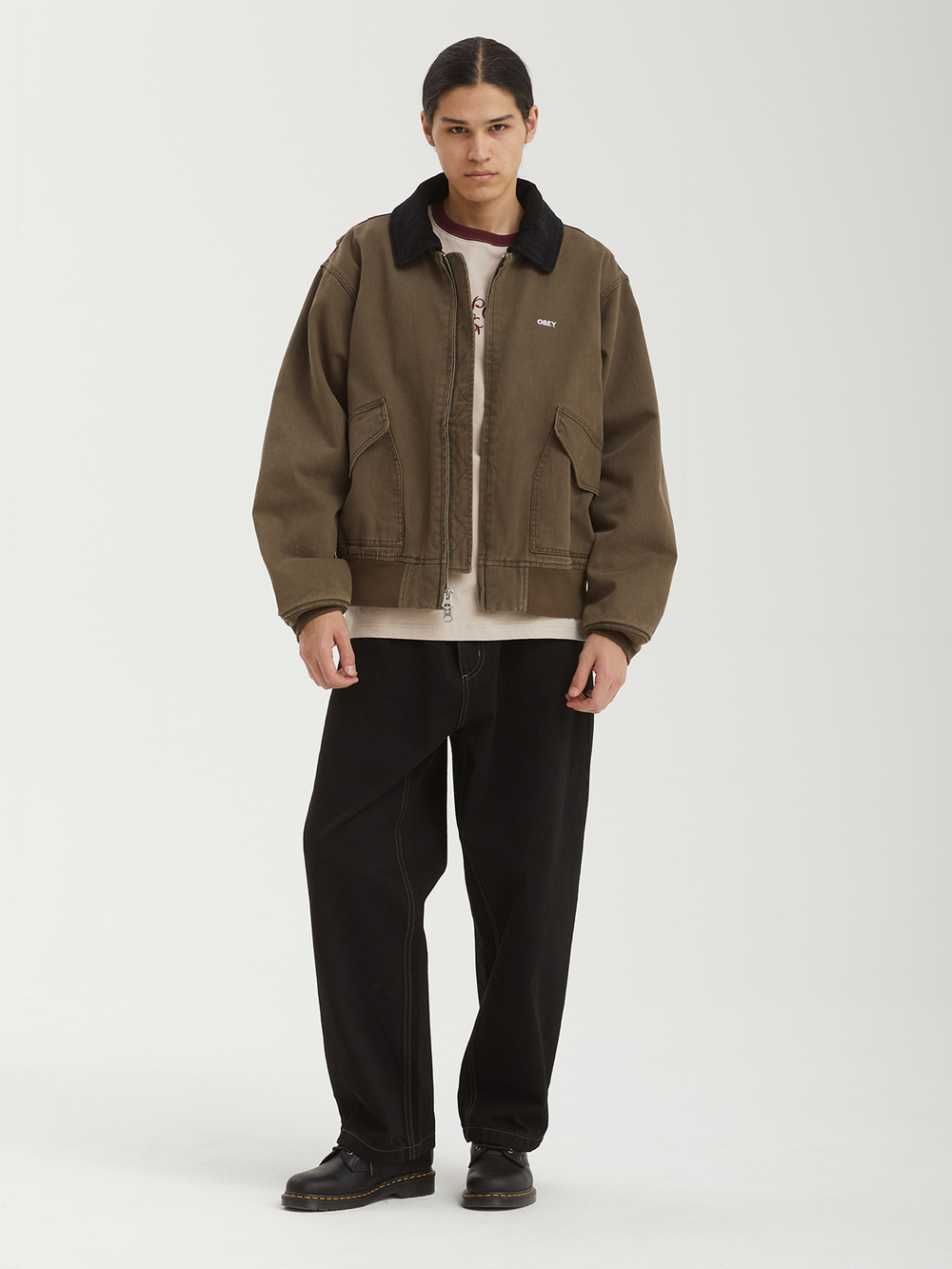 Мужская Куртка Obey Fade Wash Cwu