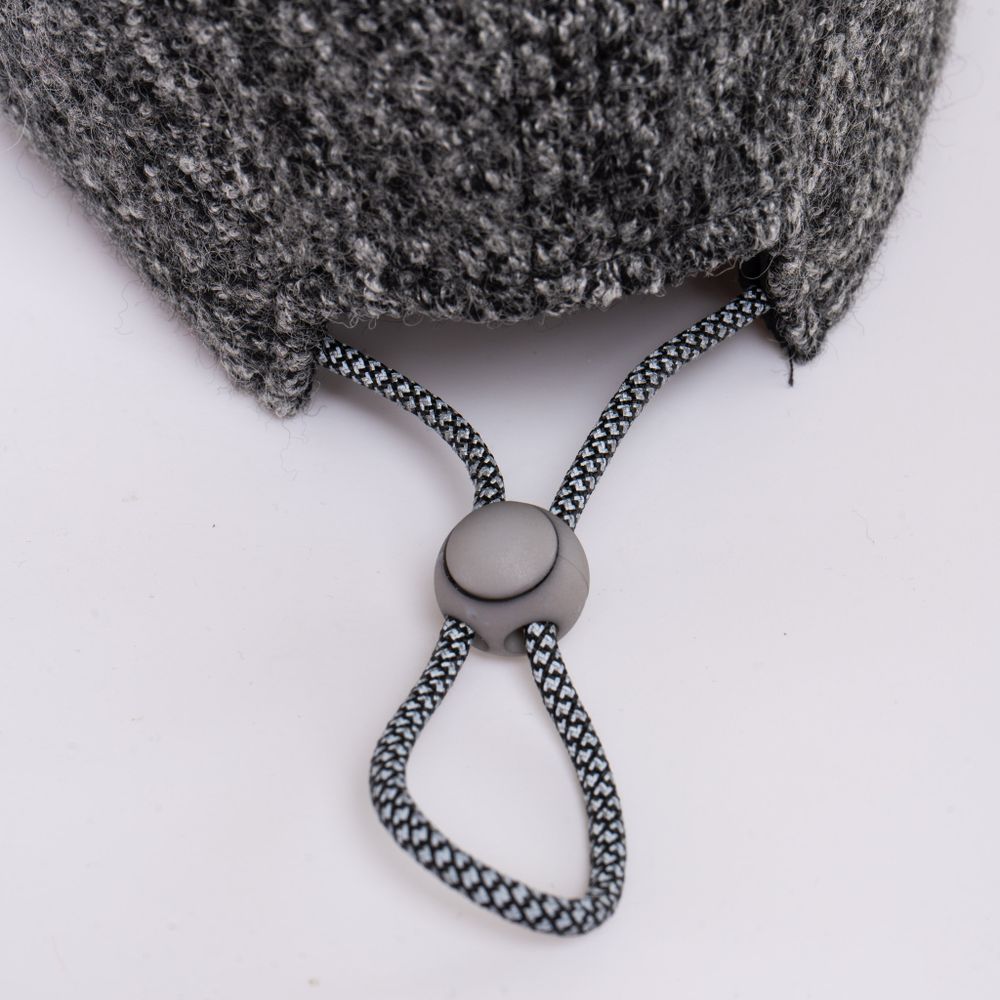 Кепка Якорь Пятипанелька Танкер пальтовая черно-белый дождь