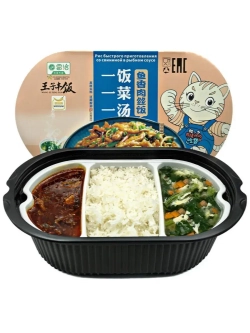 Саморазогревающийся рис со свининой в рыбном соусе 459 г