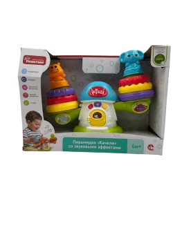 Развивающая игра Пирамидка -Качели