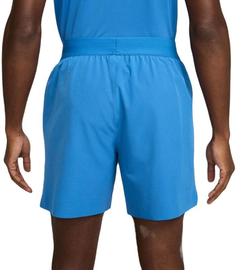 Мужские теннисные шорты Nike Court Advantage Dri-Fit 6in Tennis - небесный