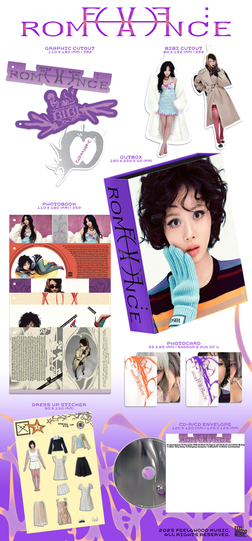 Альбом BIBI - EVE: ROMANCE