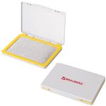 Штемпельная подушка BRAUBERG, 120х90 мм (рабочая поверхность 105х65 мм), неокрашенная, 236870