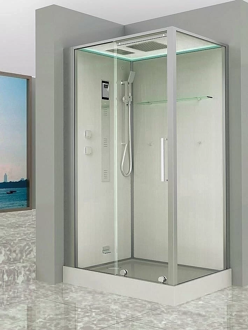 Душевая кабина Timo Premium Helma 120x90