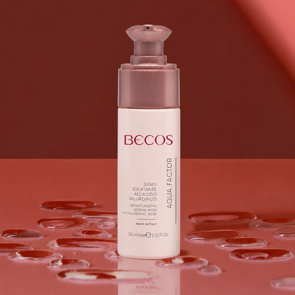BECOS Увлажняющая сыворотка с гиалуроновой кислотой и настурцией-MOISTURIZING SERUM WITH HYALURONIC ACID,30 мл