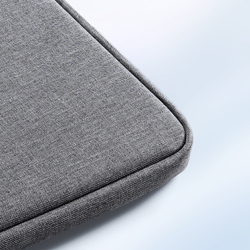 Легкая горизонтальная сумка чехол темно-серого цвета (Dark Grey) для ноутбука или планшета размером от 15.5 до 16 дюймов, серия LBDB Series