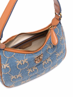 MINI LOVE BAG HALF MOON DENIM