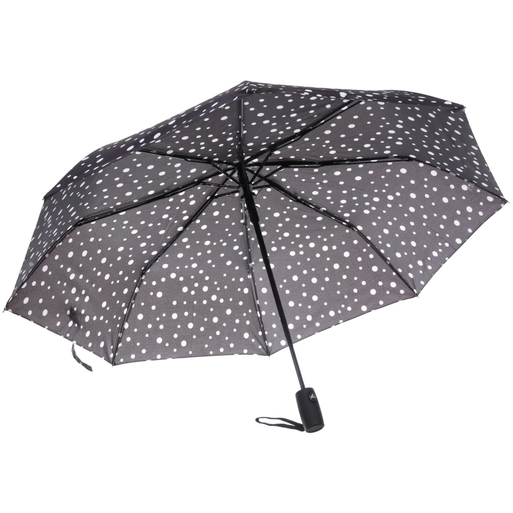 Зонт женский полуавтомат «Капли дождя», микс 6 цветов, 8 спиц, d-100см, длина в слож. виде 30см