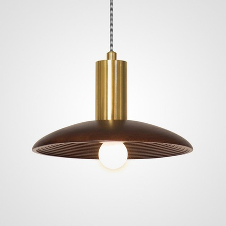 Подвесной Светильник Wood Dark Brown By Imperiumloft