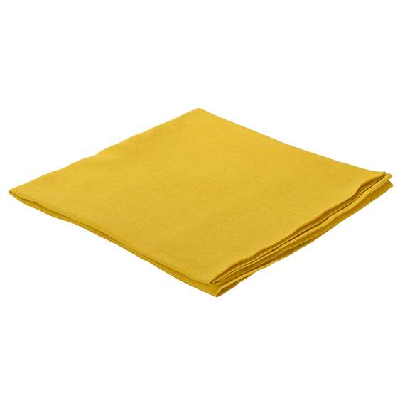 Скатерть из стираного льна горчичного цвета Essential, 150х250 см