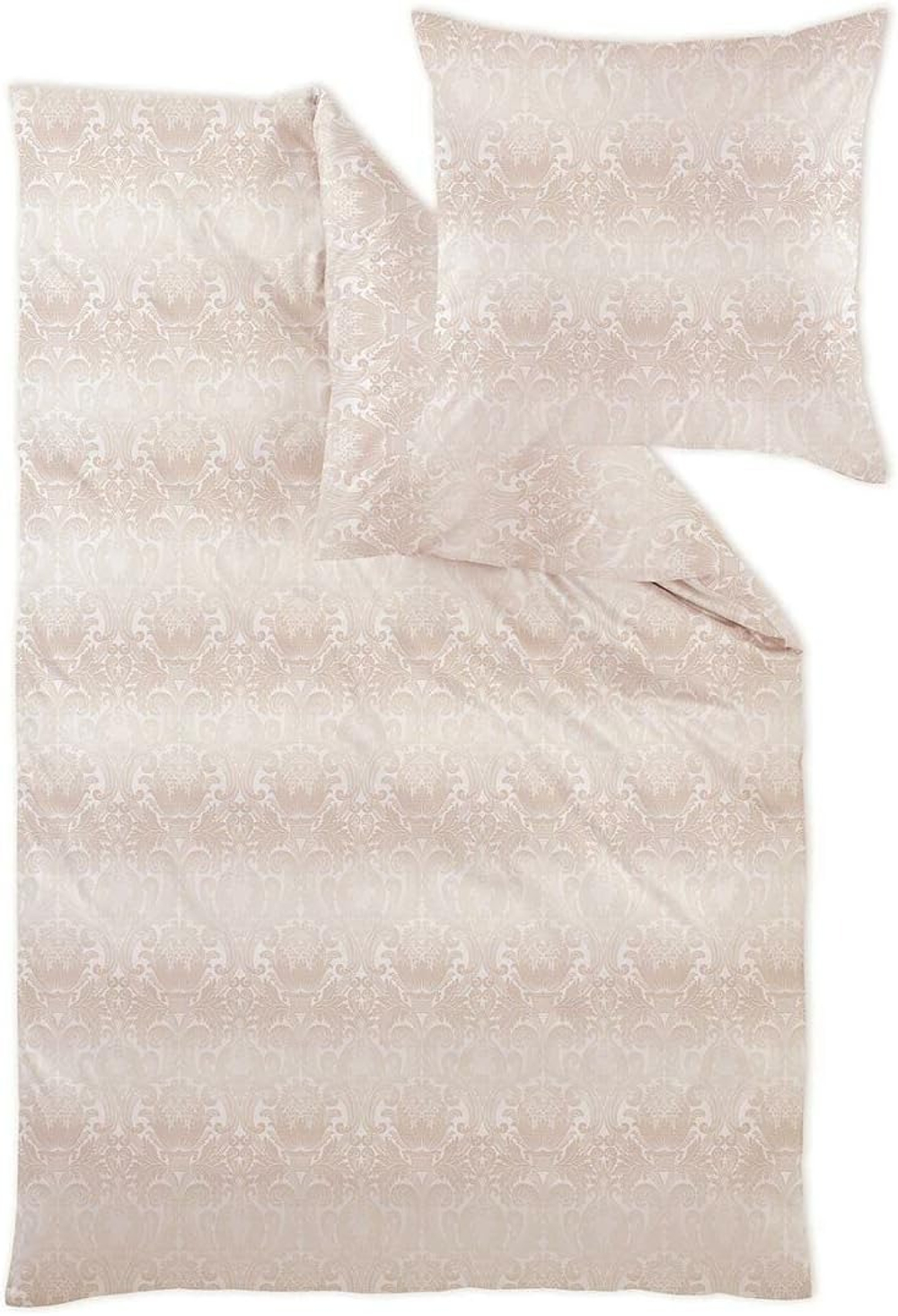 Постельное белье 2 спальное евро Curt Bauer Florenz sand бежевое