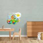 Игровой стенд Календарь наблюдений с термометром 298