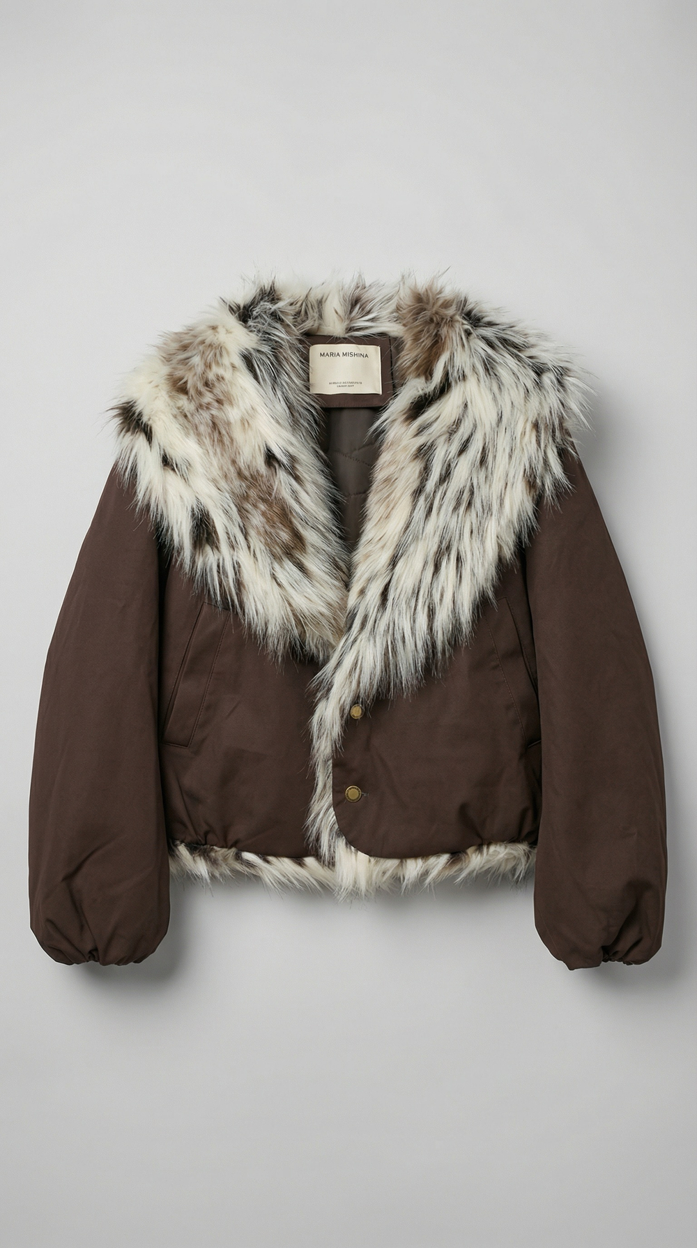 Куртка с эко-мехом FINN