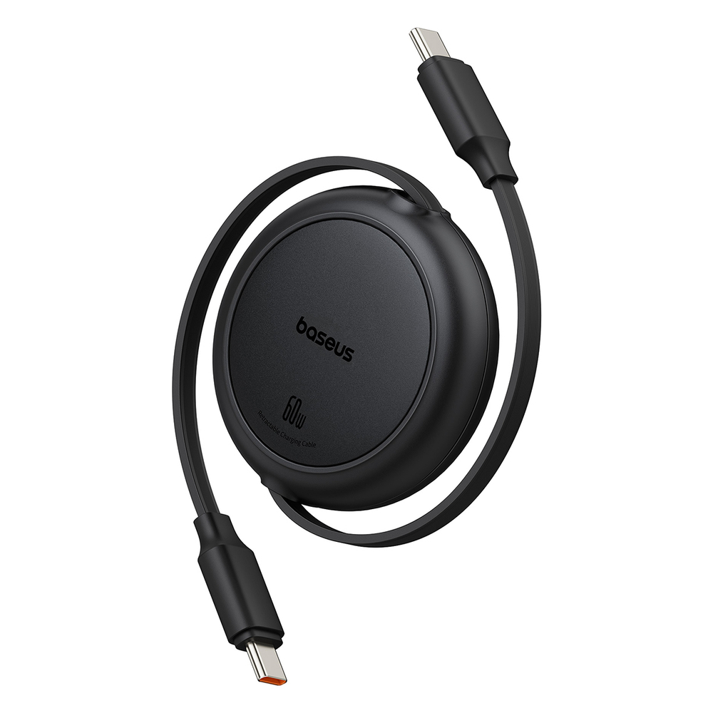 USB-C Кабель Baseus Free2Pull Mini Charging+Data 60W 1m - Cluster Black