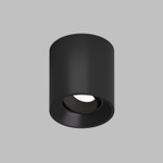 DK3090-BK Светильник накладной IP 20, 10 Вт, GU5.3, LED, черный/черный, пластик