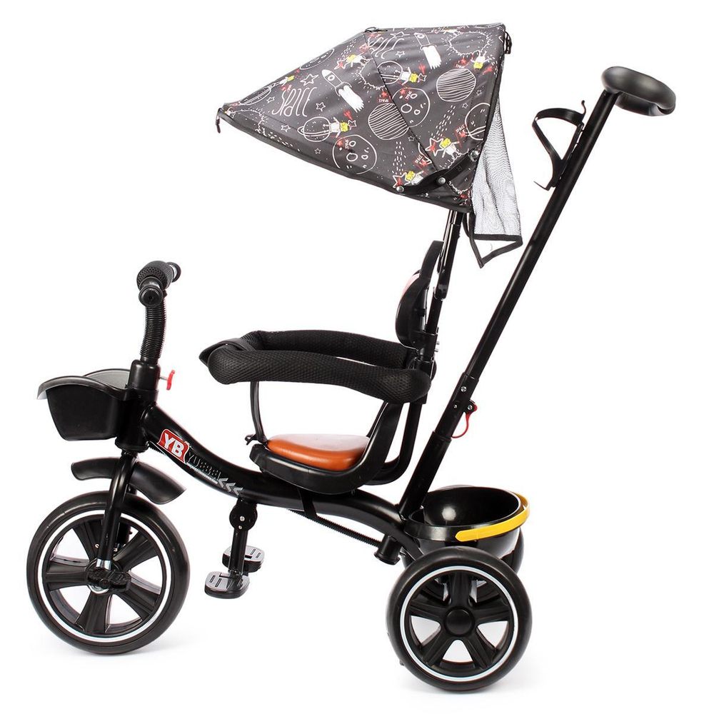 Велосипед 3-х кол детский цв. черный YB-858 Ч