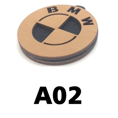(AROMAWOOD) Ароматизатор подвесной деревянный BMW