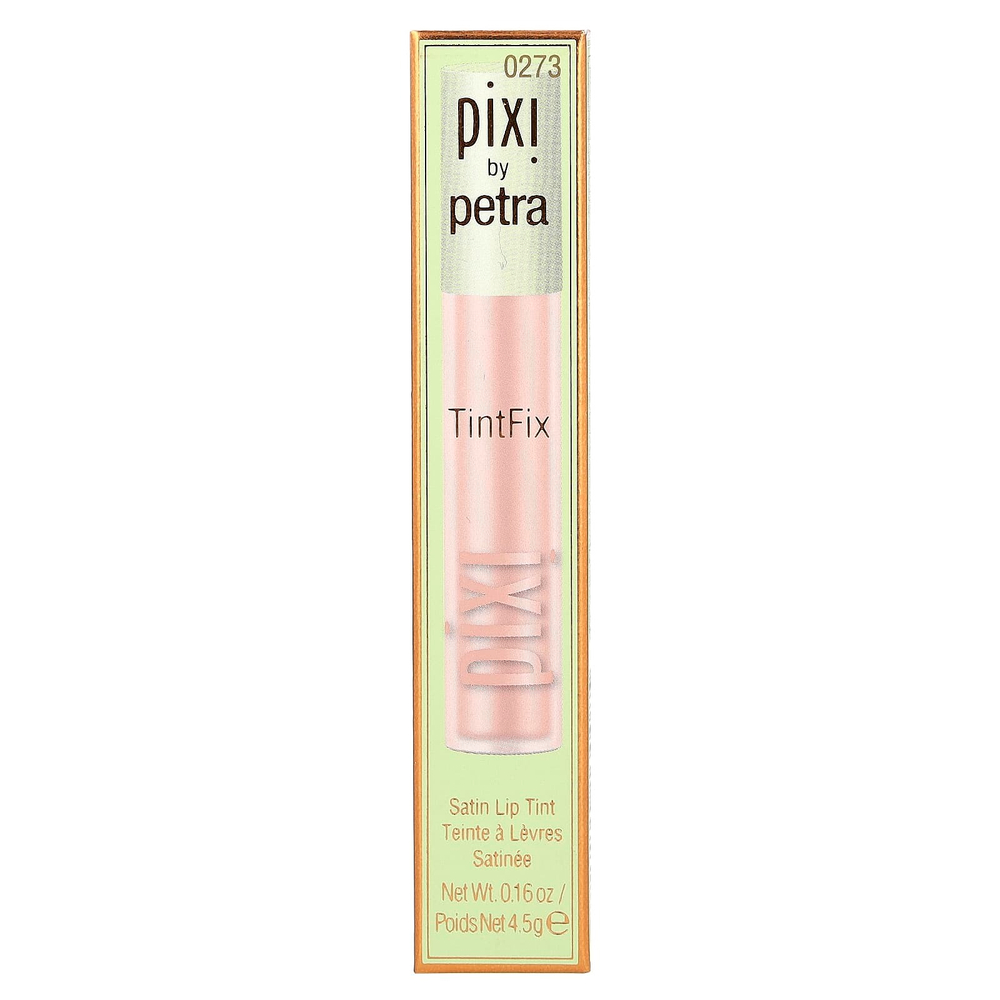 Pixi Beauty, TintFix, сатиновый тинт для губ, 0273 мягкий, 4,5 г (0,16 унции)