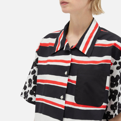 Рубашка с коротким рукавом женская MSGM