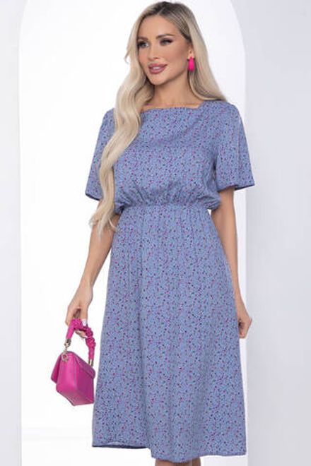Платье Элегантное синее П10090 LT Collection