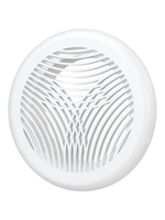 Решетка вентиляционная РПКФ фланец D100 разъемная D143 пластик ERA