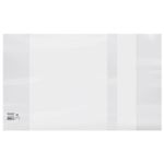 Обложка ПЭ 210х350 мм для тетрадей и дневников, ПИФАГОР, С ЗАКЛАДКОЙ, 140 мкм, штрих-код, 229370