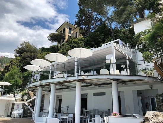 Зонт пляжный профессиональный Cezanne 2400 цвет тортора Magnani Италия