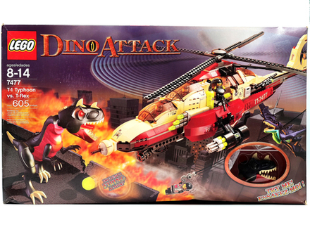 Конструктор LEGO 7477 T1 Тайфун против Ти Рекса