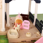 Дом для куклы с мебелью коробка 686-008