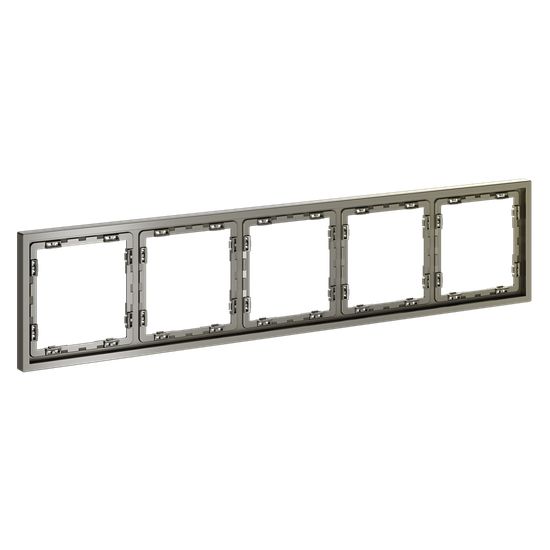 Рамка пластиковая VOLTUM S70 на 5 постов, (шелк)