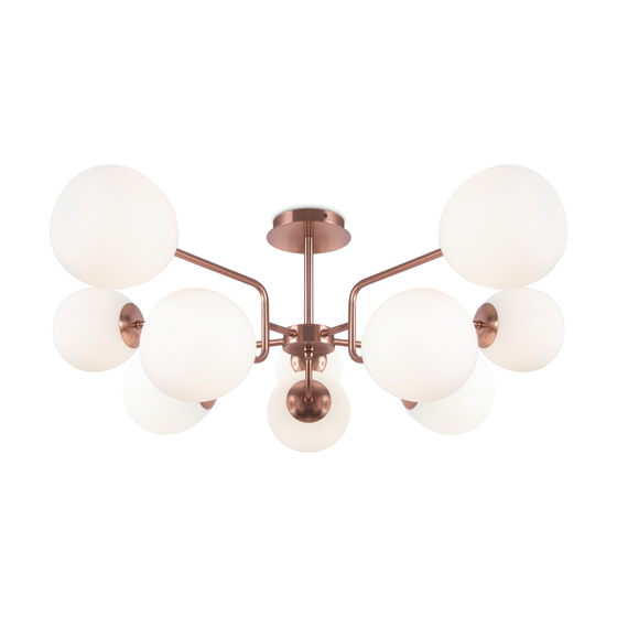 Люстра на штанге Maytoni Erich MOD221PL-10G