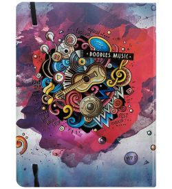 BM-01/4 Блокнот бол. «Звуки музыки» (3D твердая обложка)