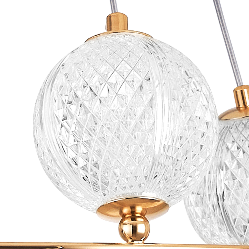 737063 Люстра ACRILE G9 6х6W(led) G9 ЗОЛОТО