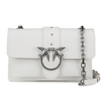 Сумка Pinko Asuka Logo Cowhide Shoulder Bag Mini Women's White, 1P21M2-Y65Z-I09