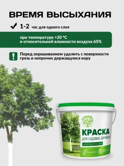 PANORAMA Краска для Садовых деревьев акриловая 1,2 кг