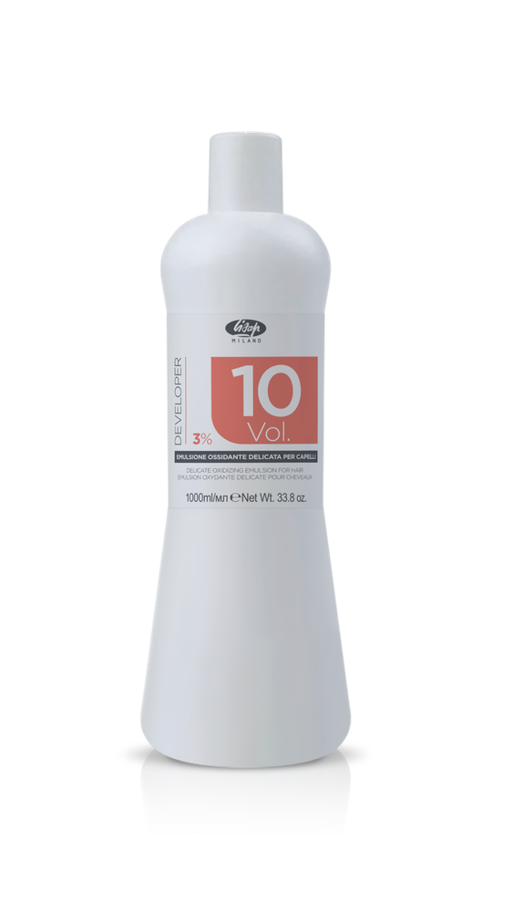 Оксидант-лосьон для волос 3% – Lisap Delicate Oxidizing Emulsion for hair 10 vol 1000 мл