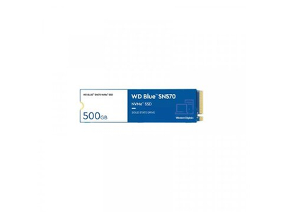 SSD накопитель Western Digital WD Blue SN570 500ГБ, M.2 2280, PCIe 3.0 x4, NVMe [WDS500G3B0C]