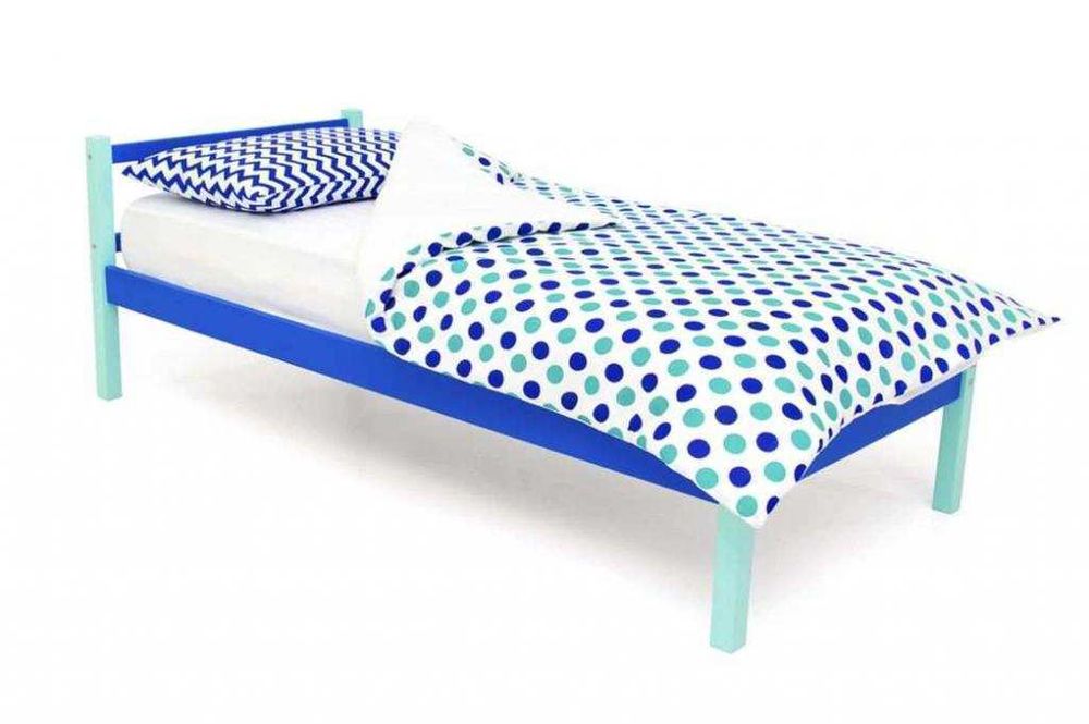 Детская кровать Бельмарко Svogen classic мятно-синий