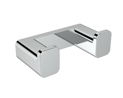 5202 Крючок двойной для полотенец (ХРОМ) ViEiR  (150/1шт)