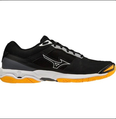 MIZUNO, WAVE PHANTOM 3, INDOOR, Black/Gold, MEN, US 11 /EUR 44,5 /UK 10 /СМ 29