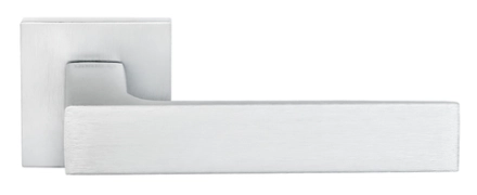 Ручка дверная MIRA MH-54-S6 BL раздельная на квадратном основании 6 мм